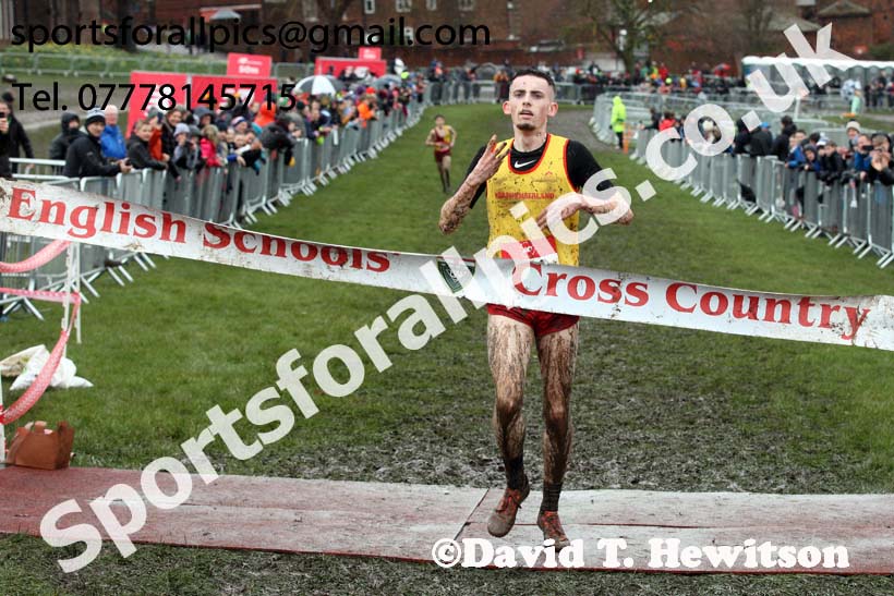 Senior boys 2019 New Balance English Schools Cross Country Champs, Temple Newsam, Leeds. Photo:  David T. Hewitson/Sports for All Pics